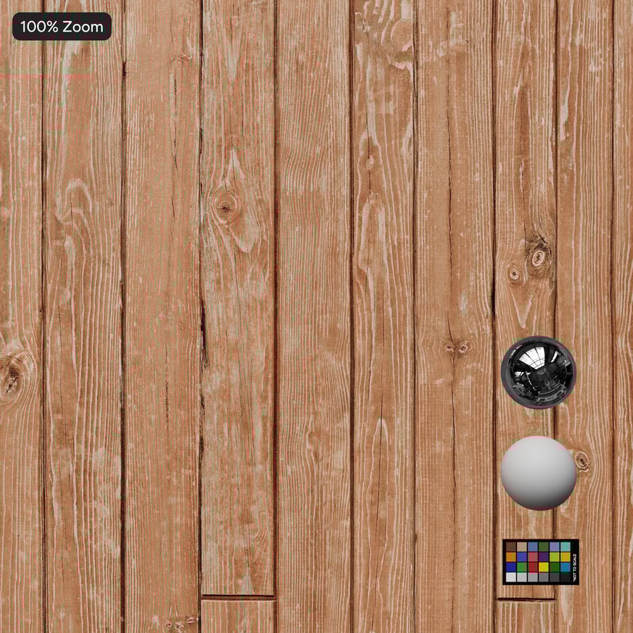 Worn Oak Wood Board Texture, Sanded Tan