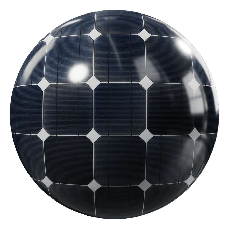 Clean Type A Monocrystalline Solar Panels Texture