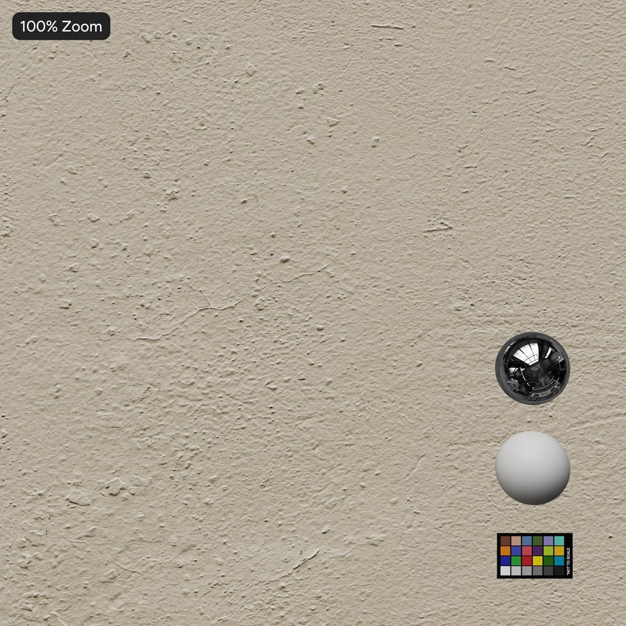 Rough Painted Plaster Wall Texture, Beige