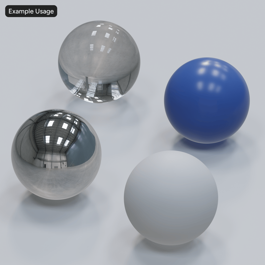 空旷工业仓库内部 HDRI，中性日光