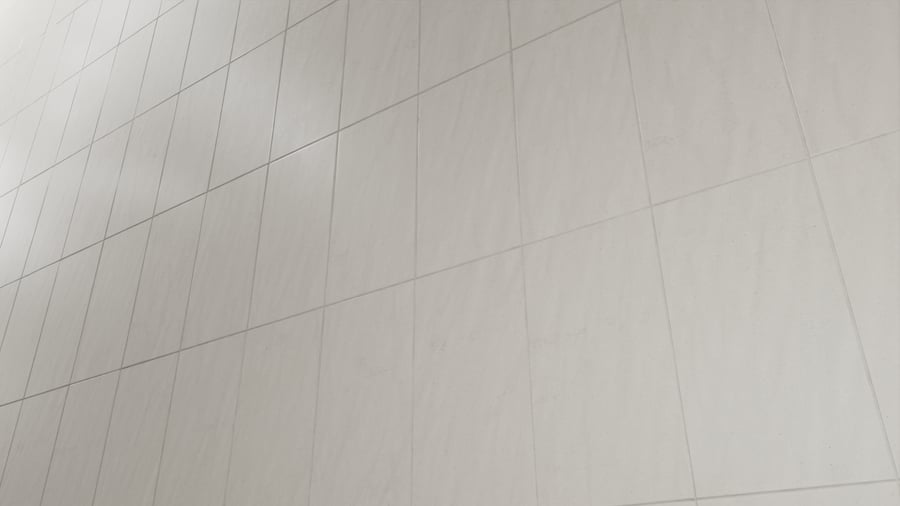 Textura de azulejo cerâmico retangular mate, marfim