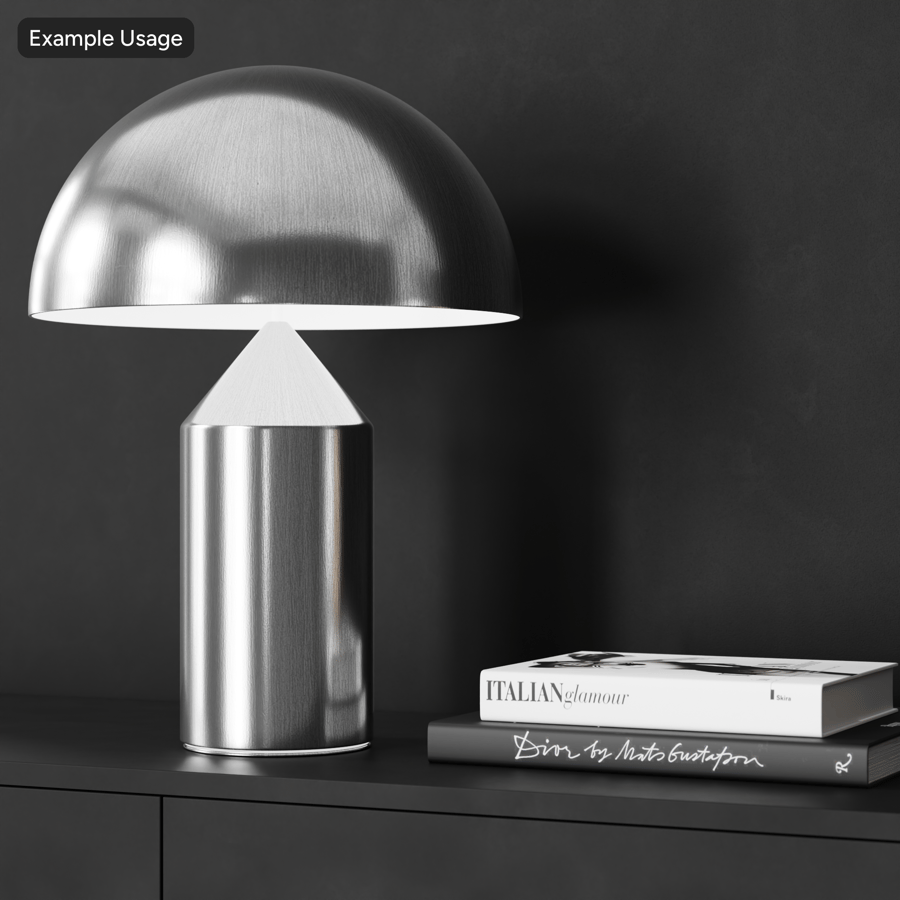 Βουρτσισμένη γυαλιστερή metallic υφή
