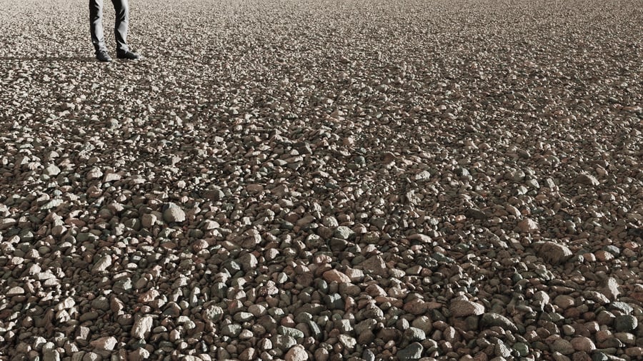 Textura de pedra de rio pálida