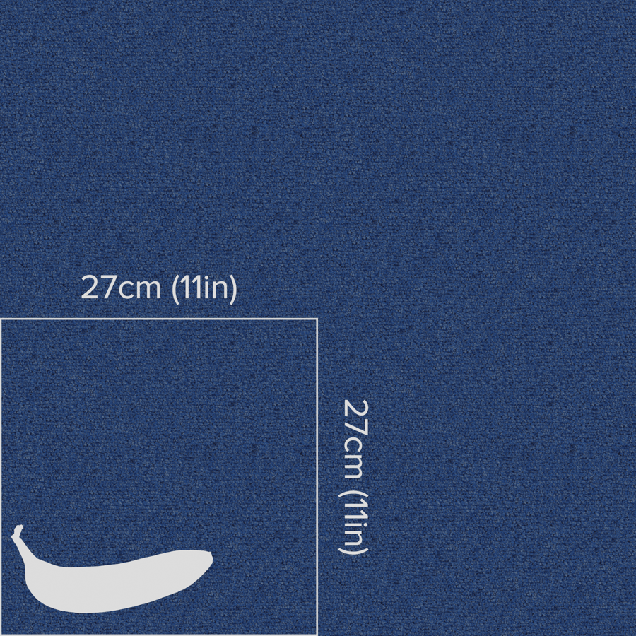 Plain Chenille Upholstery Fabric, Blue