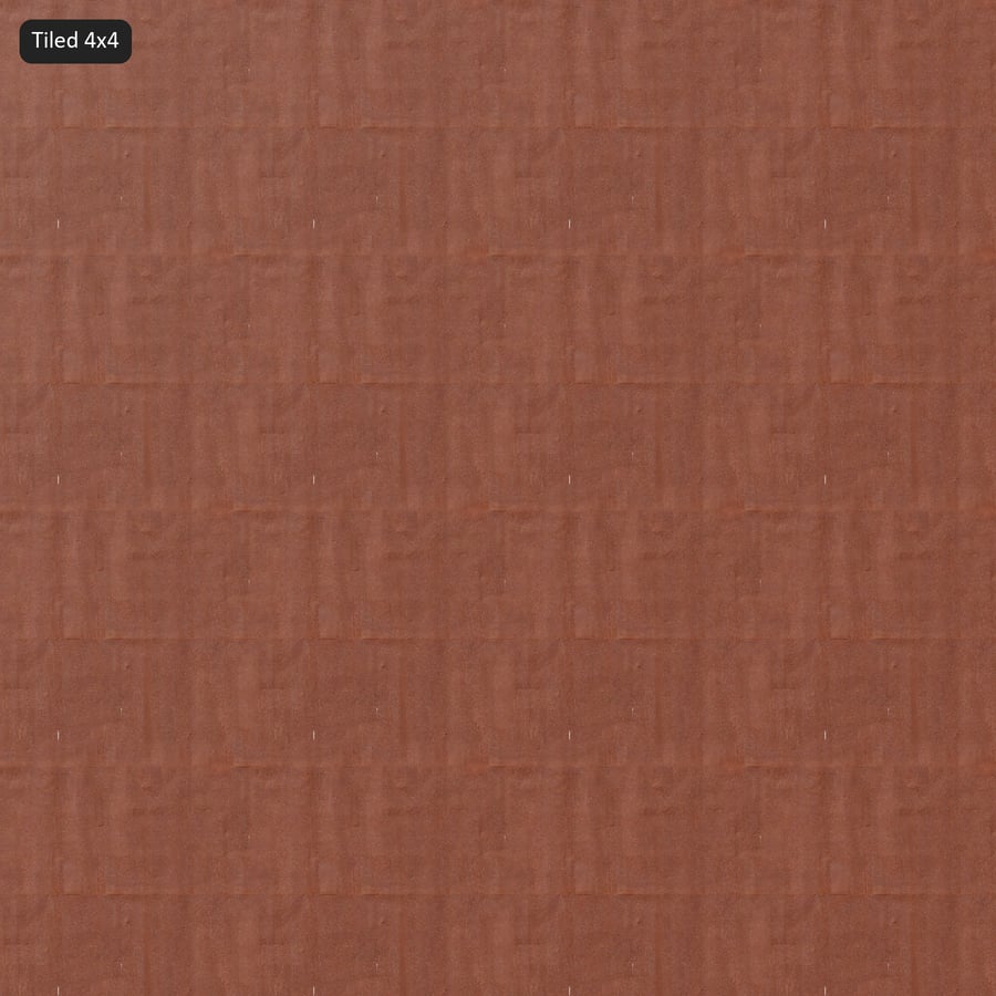 Textura de metal enferrujado com riscas, vermelho terra