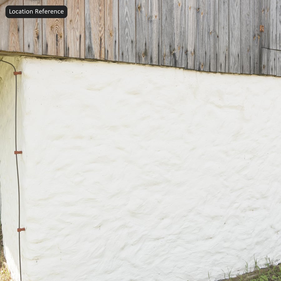 Textura de yeso pintado con acabado rugoso, blanco