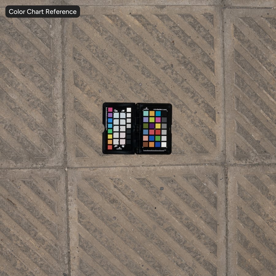 斜め溝入りコンクリート舗装ブロックのテクスチャ