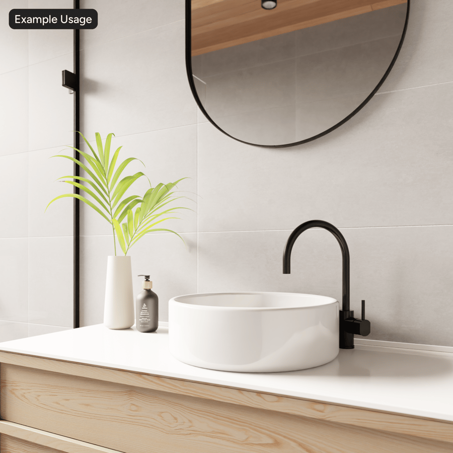Rectangular Ceramic Matte Tile Texture, Dusty Gray