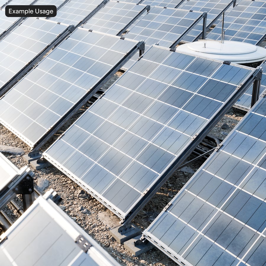 Limpe a textura dos painéis solares policristalinos tipo A