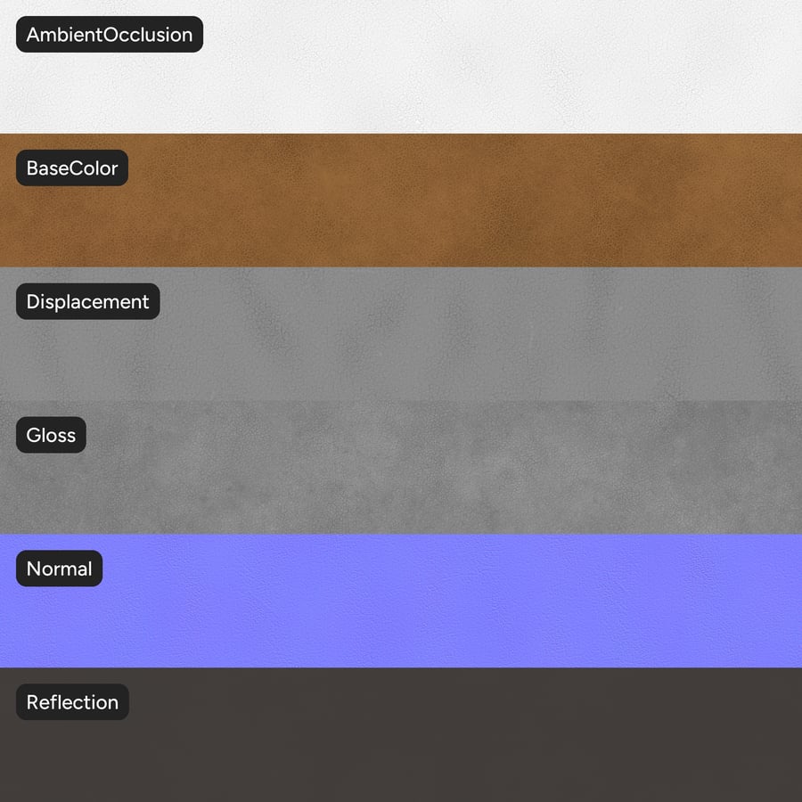 Textura celokožené vepřové kůže, karamelově hnědá