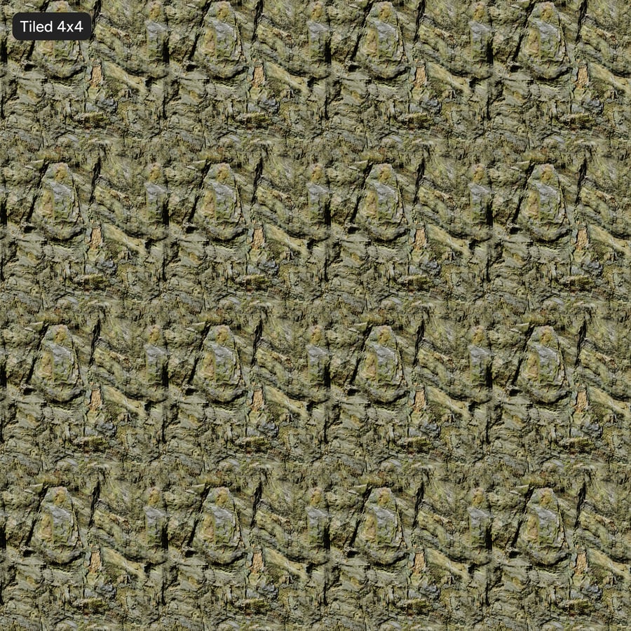 Texture de falaise rocheuse forestière