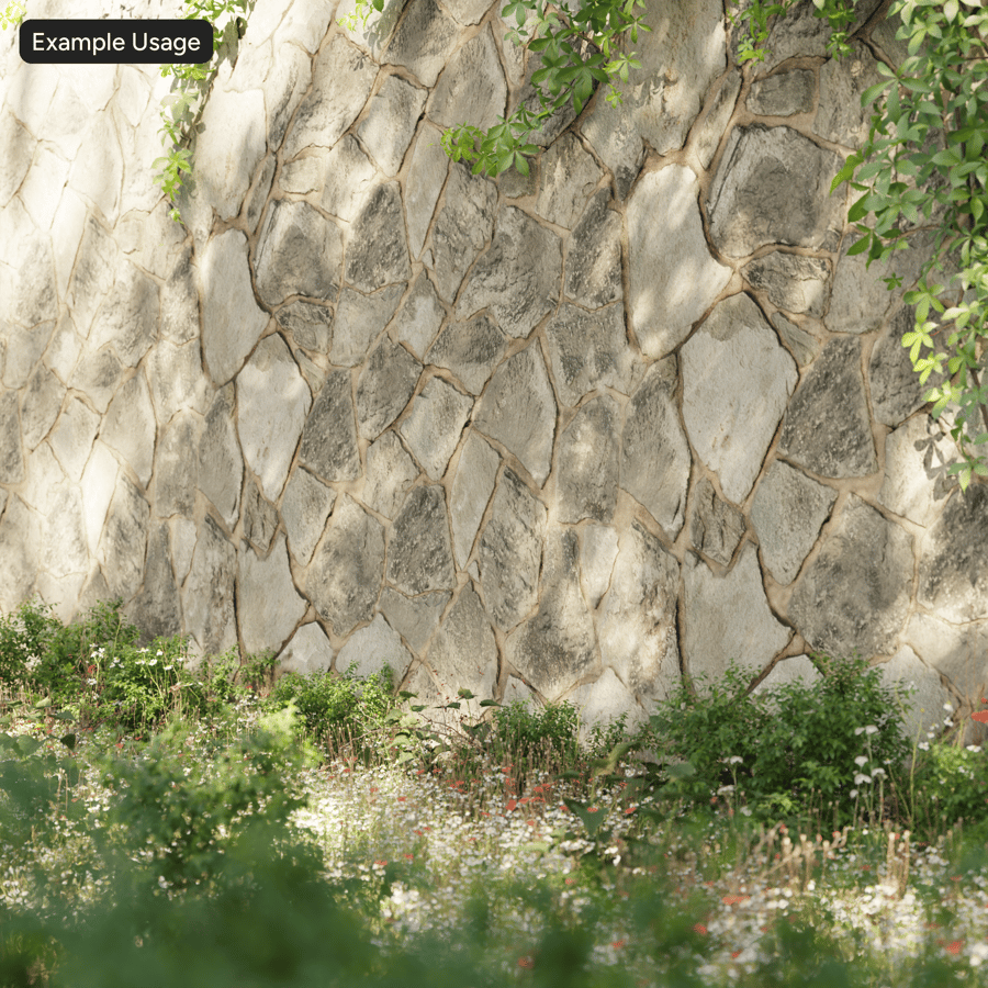 Eski Moloz Taş Duvar Dokusu