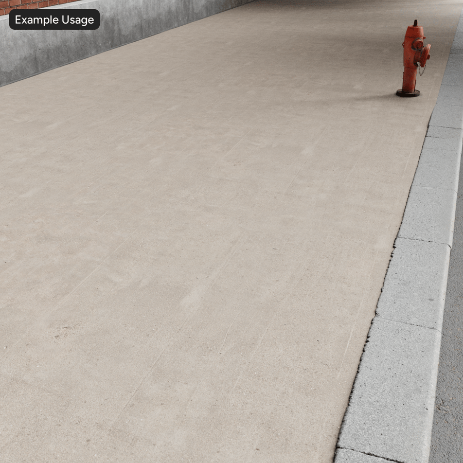 Trowel Finish Matte Betong Textur