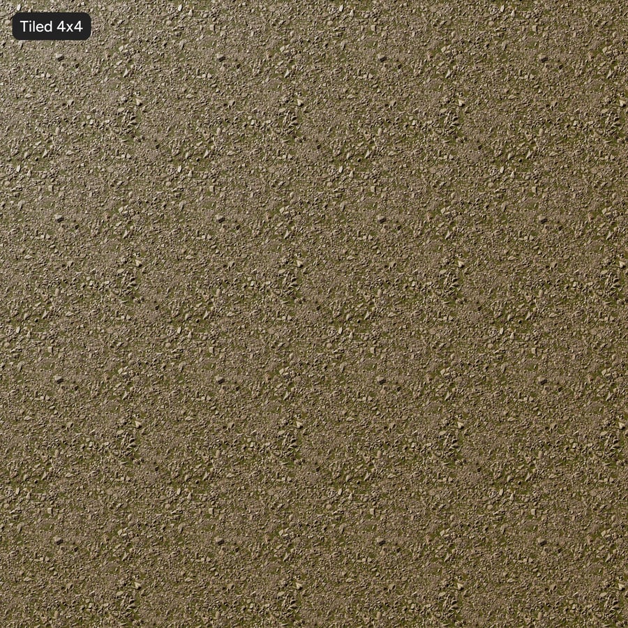 Pedra volumosa com textura de musgo