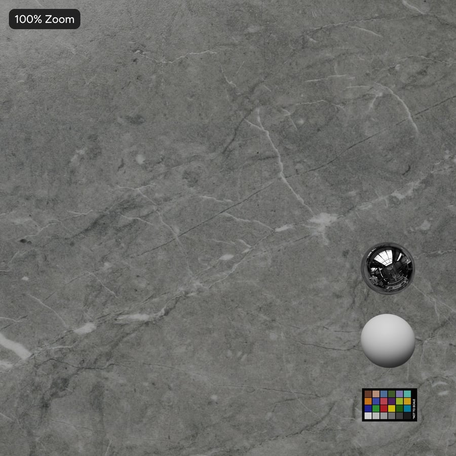Polished Marble Slab Stone Texture, Dark Grey