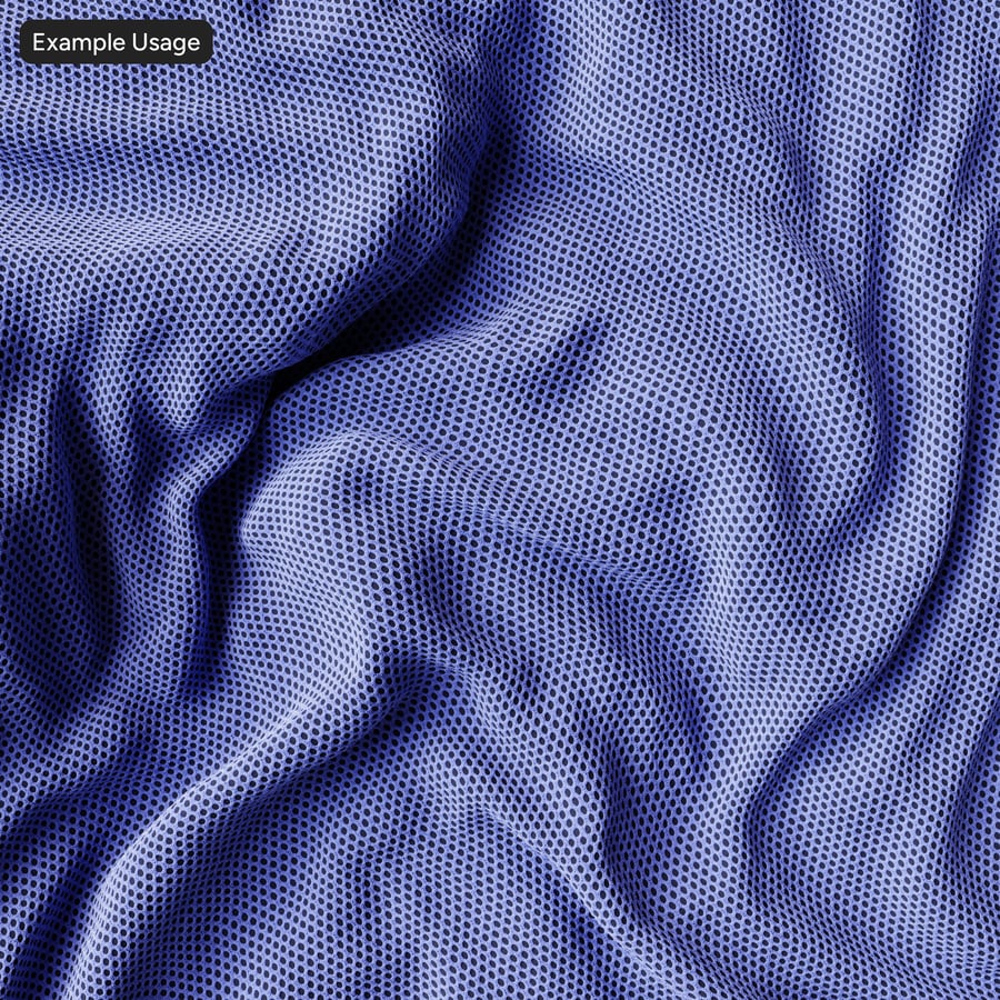 Airmesh Polyester Fabric Texture, Blue