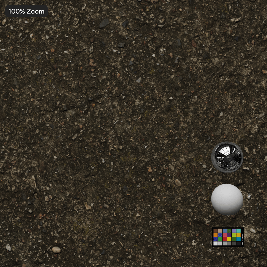 Texture de route asphaltée roughness