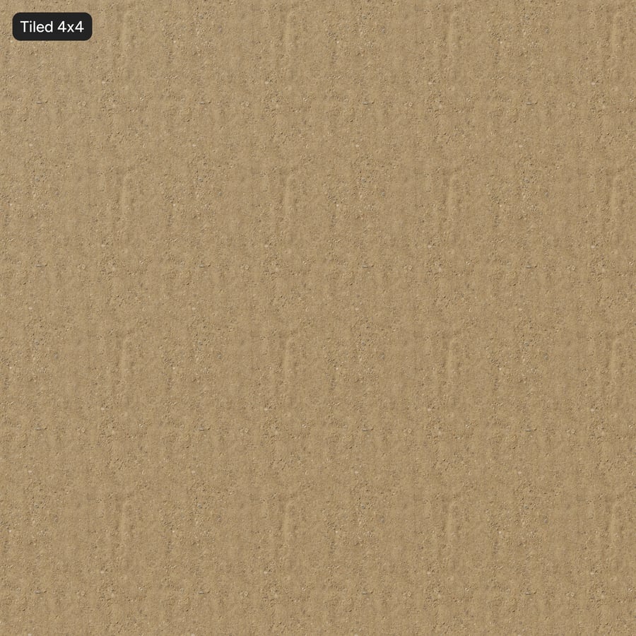 Dirt Ground Texture, Earthen Tan