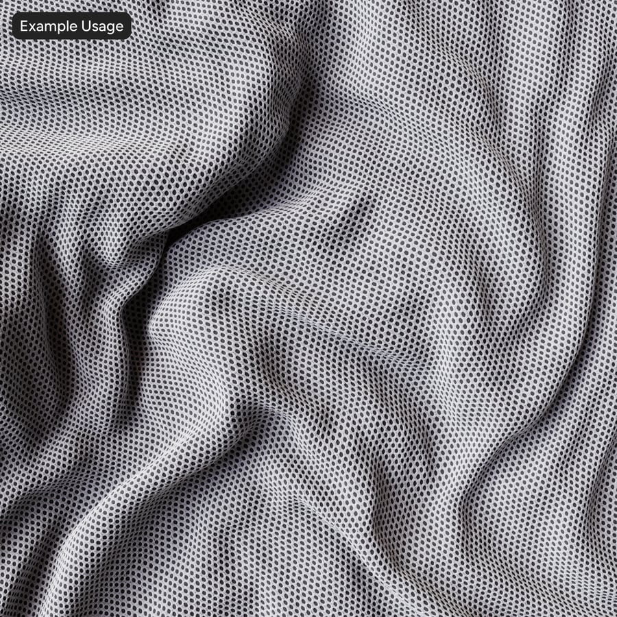 Ткань Airmesh Polyester Texture, белый