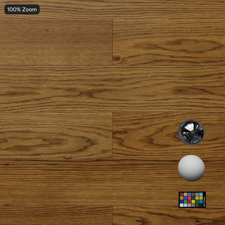 Oak Wood Board Texture, Light