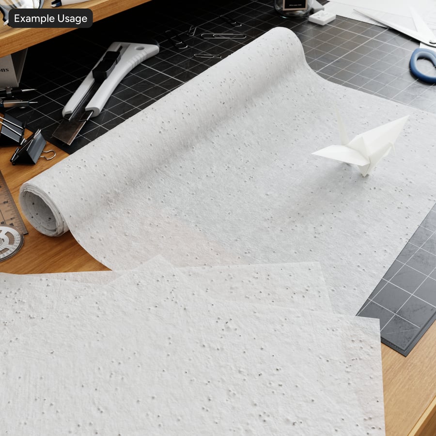 Bhútánský zvukový papír Textura