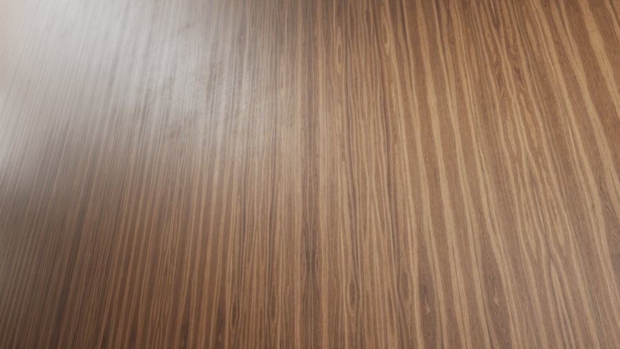 Book Match Walnut Wood Veneer Texture, Light Brown