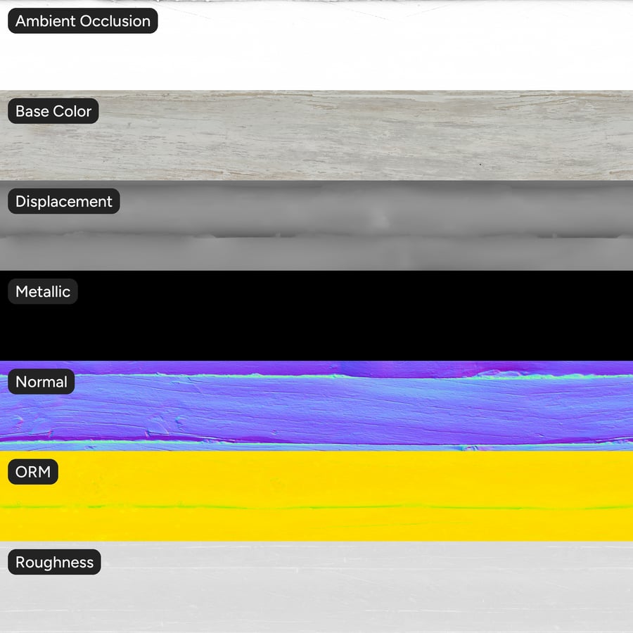 Mur de bardage en rondins de bois peint, blanc