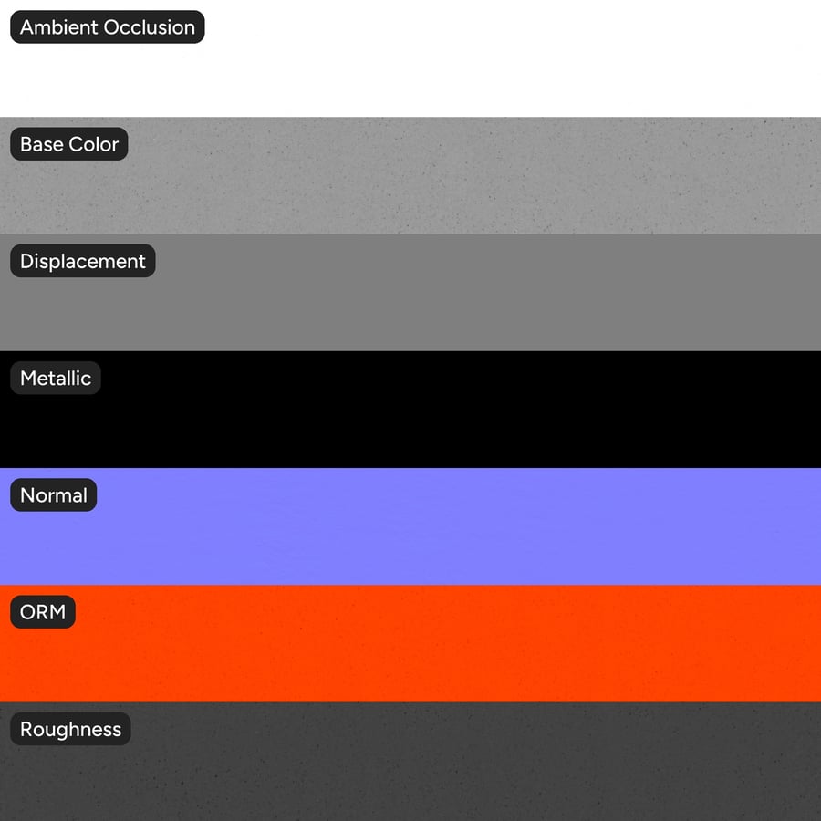 Speckled Glazed Ceramic Pottery Texture, Grey