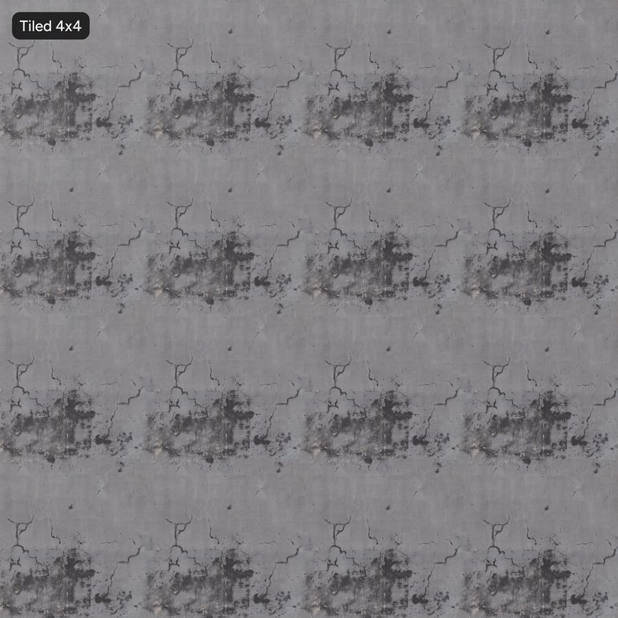Cracked Concrete Wall Texture, Grey