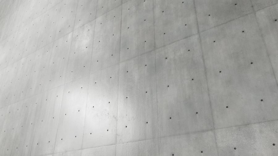 Glossy Vertical Concrete Panel Texture