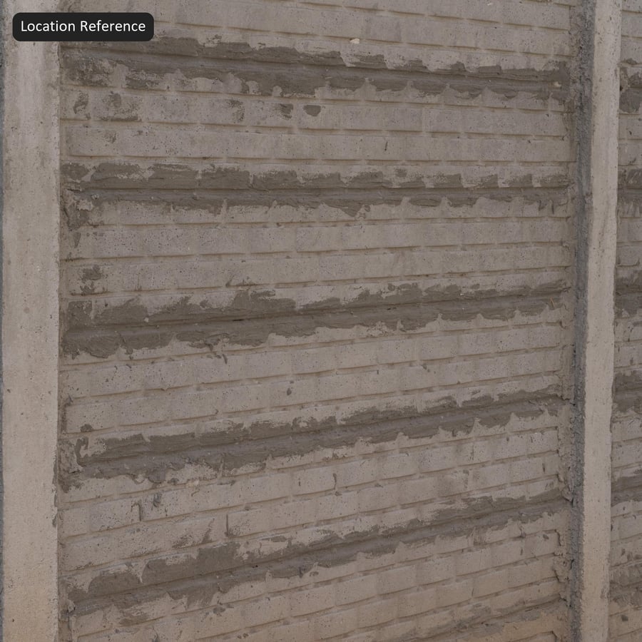 Harçlı Beton Blok Duvar Kaplaması