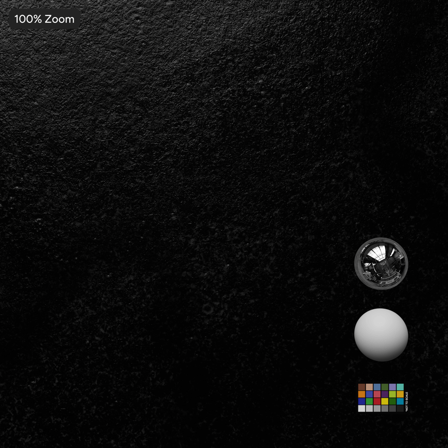 Glazed Ceramic Pottery Texture, Glossy Black