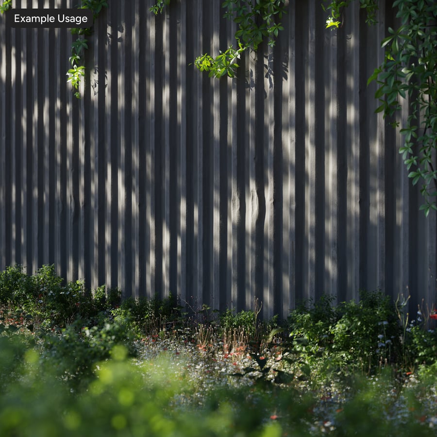 Hullámos fém fal textúra