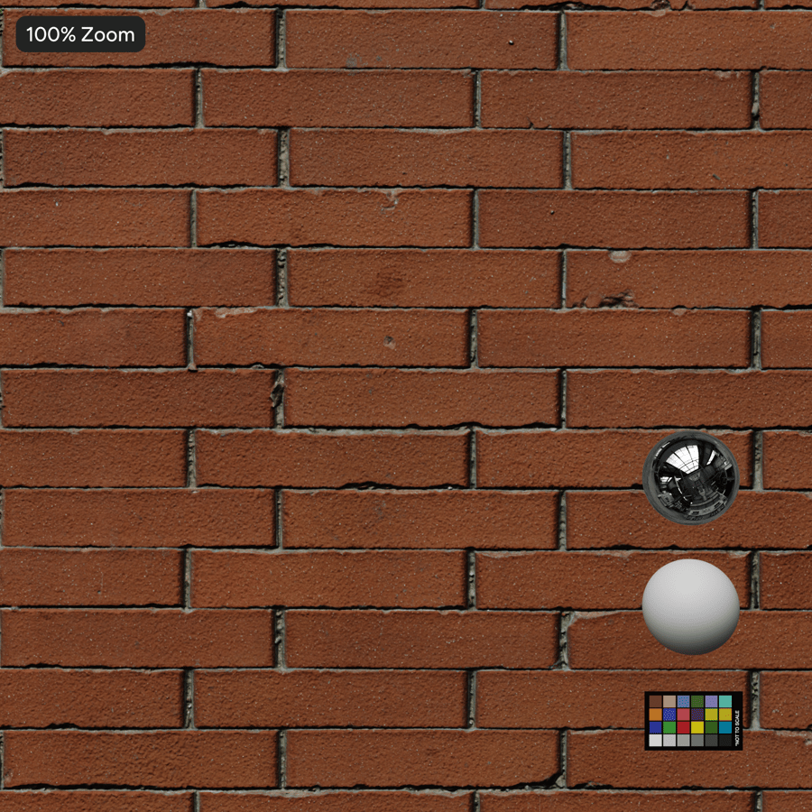 Kết cấu Gạch lát vỉa hè mỏng, Màu đỏ