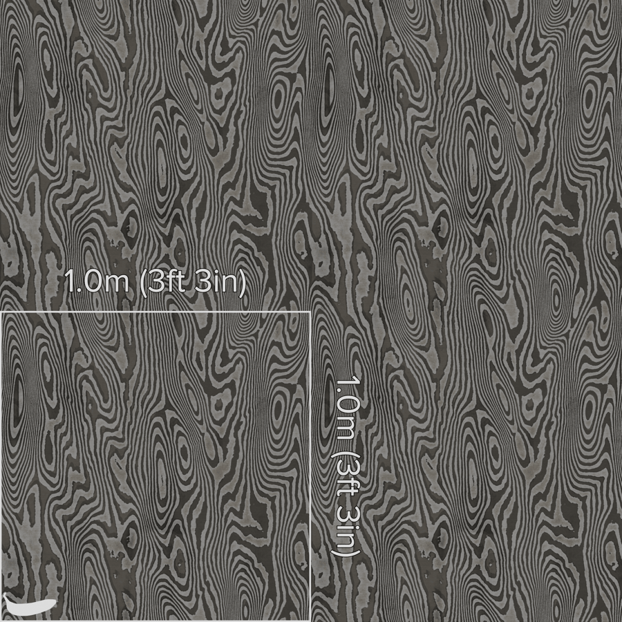 Damascus Steel Metal Texture