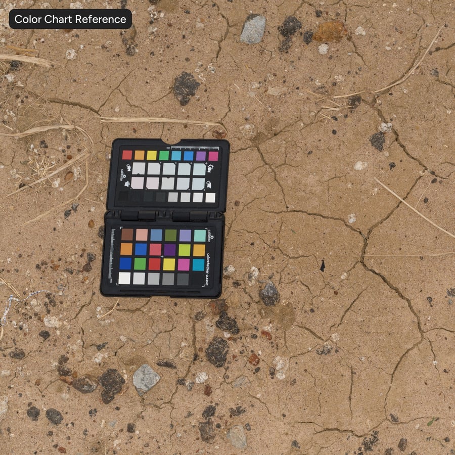 Cracked Dirt Road Texture