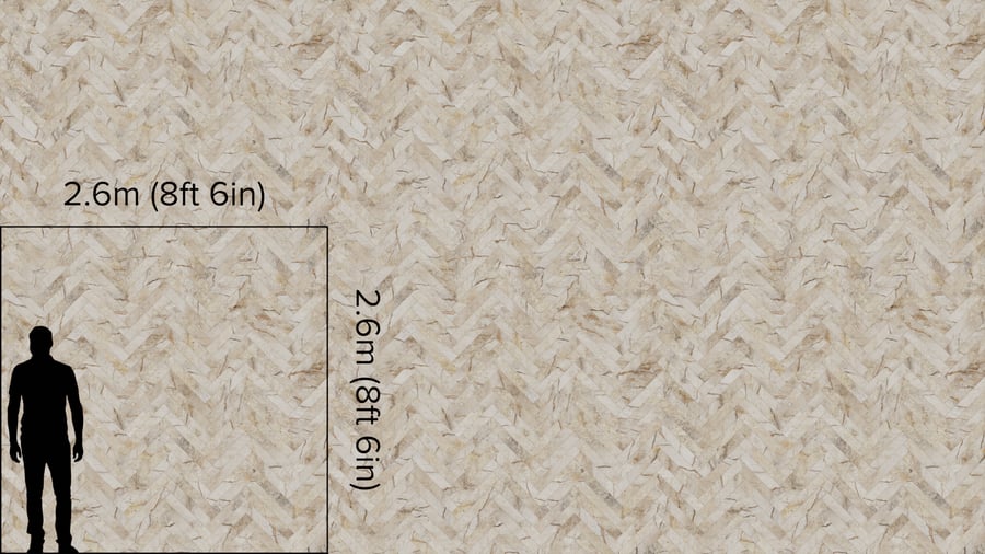 Honed Herringbone Tiles San Pedro Marble Texture