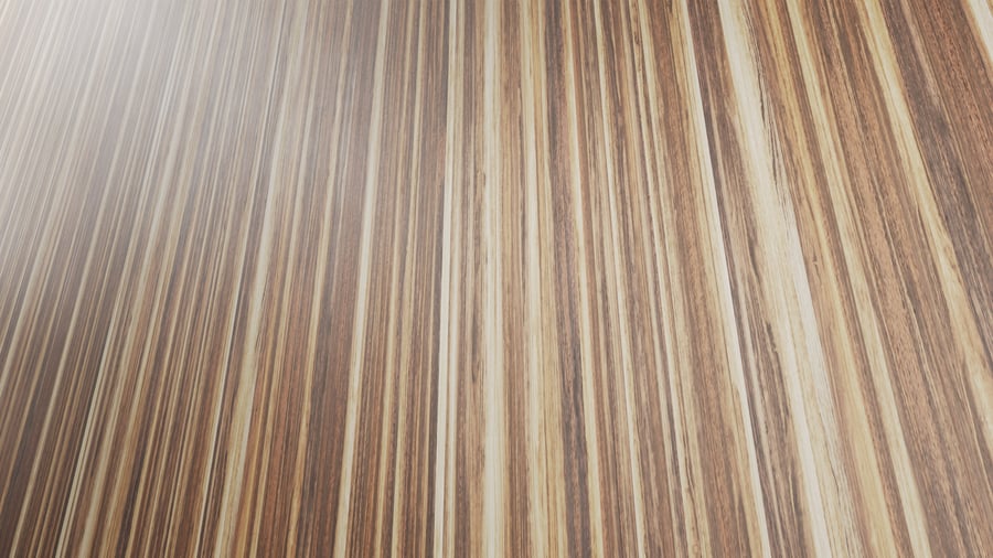 Warm Dark Hickory Butcher Block Fine Wood Veneer Texture