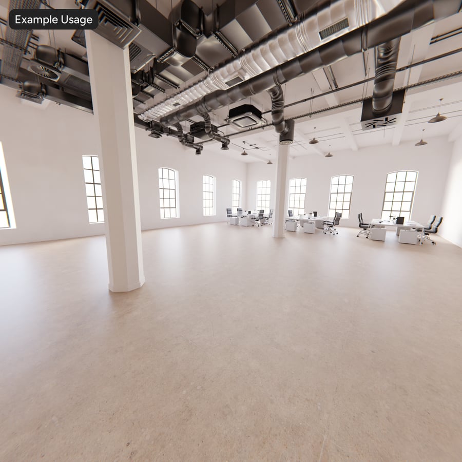 Bubbled Polished Concrete Floor Texture, Beige