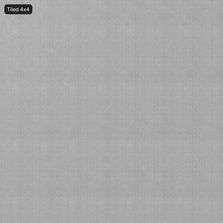 Matte In Situ Tie Hole Concrete Texture, Grey