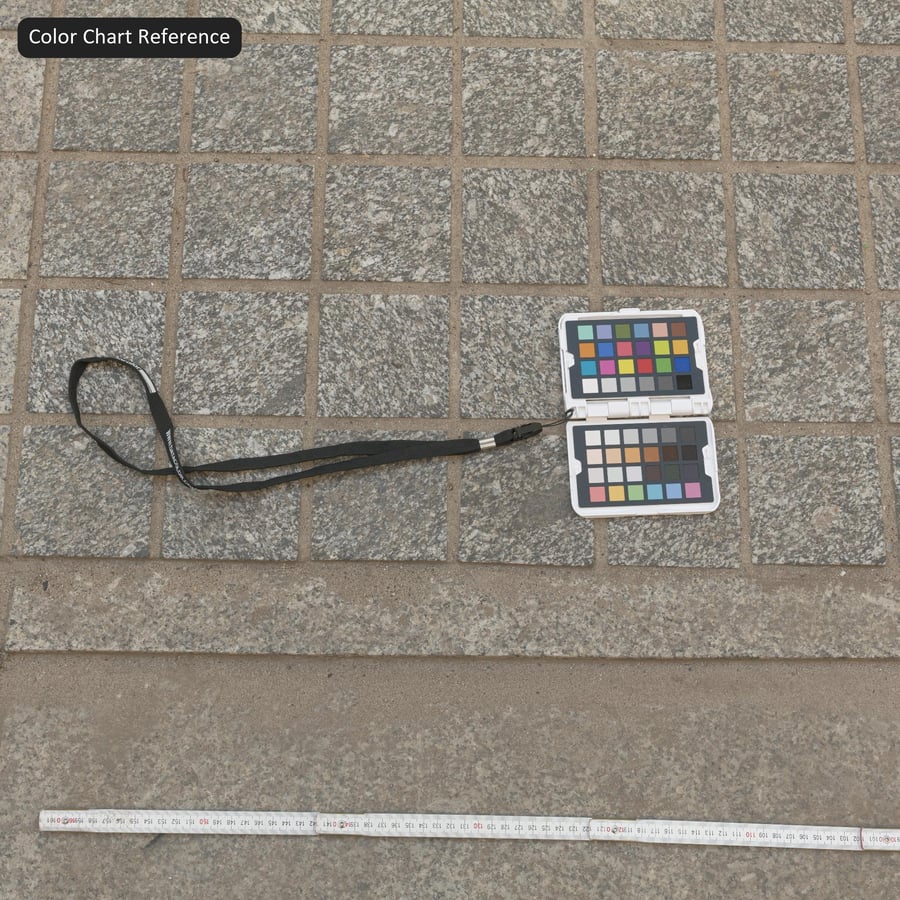 정사각형 화강암 타일 패버 텍스처