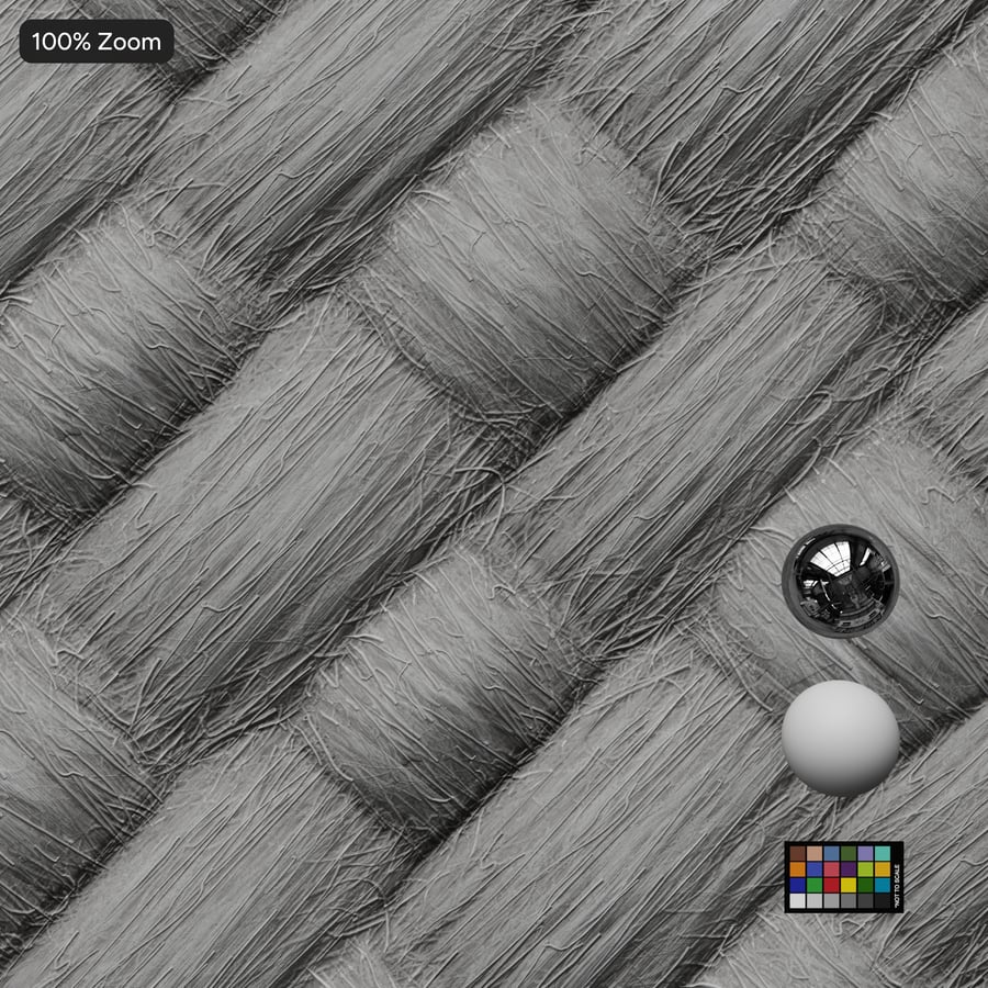 Textura de cordão de algodão para escalada simples, cinza