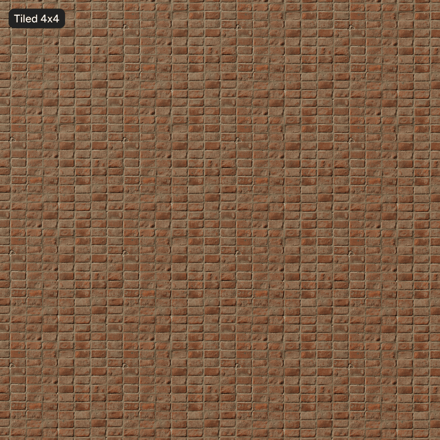 Vloertextuur van versleten bakstenen