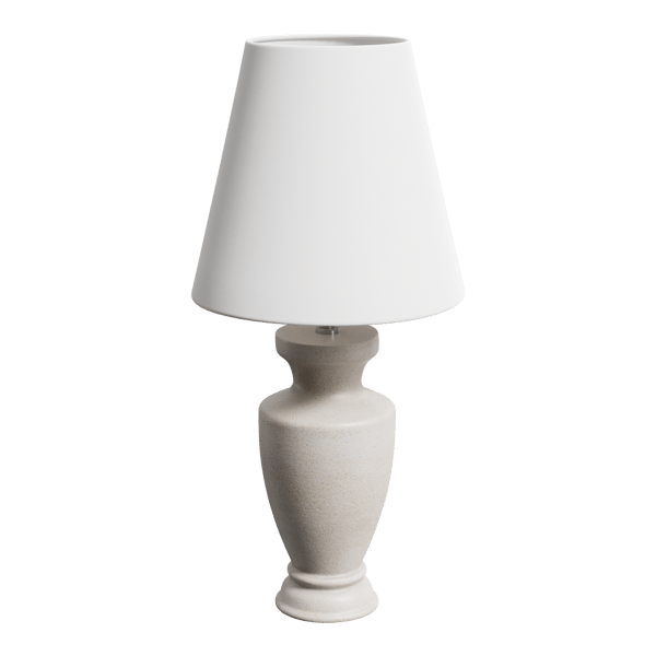 Model lampy Eno Ceramic Arrius z nordyckim kloszem, biały