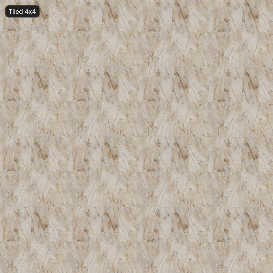 Rechthoekige Marmeren Matte Tegelstructuur, Licht Beige
