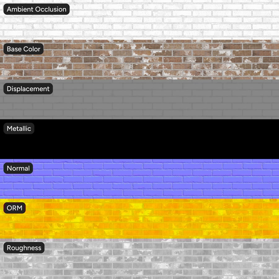 Texture de mur en briques récupérées posées en quinconce, beige