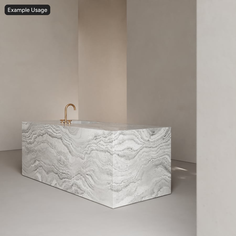 Sirio Mate Textura de Pedra de Mármore, Cinza