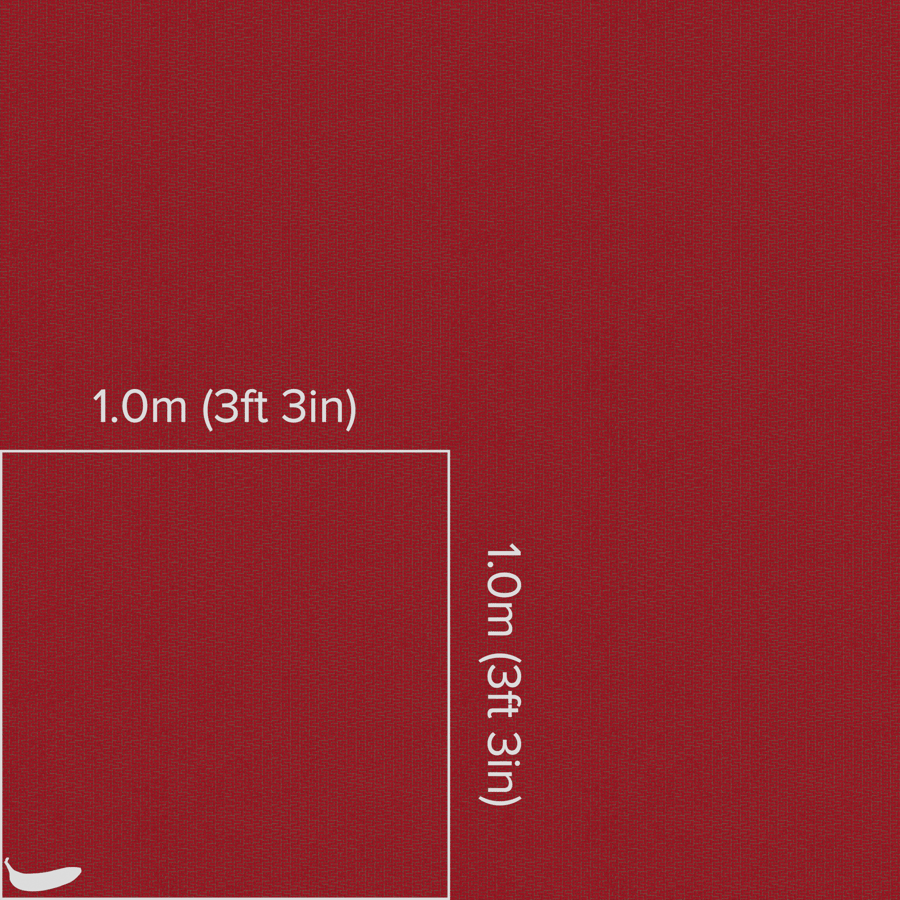 Embossed Blocks Velvet Texture, Red