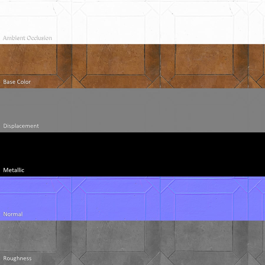 Textura de azulejo cerâmico fosco em mosaico, castanho