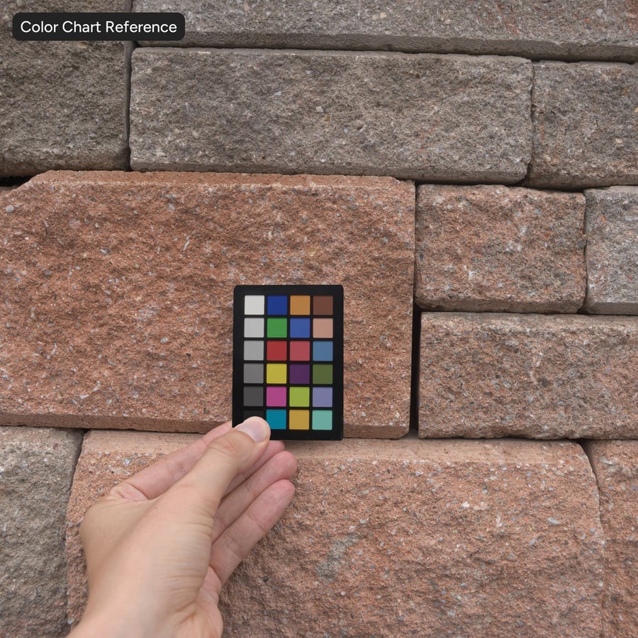 Mixed Rough Stone Block Wall Texture, Multicolor